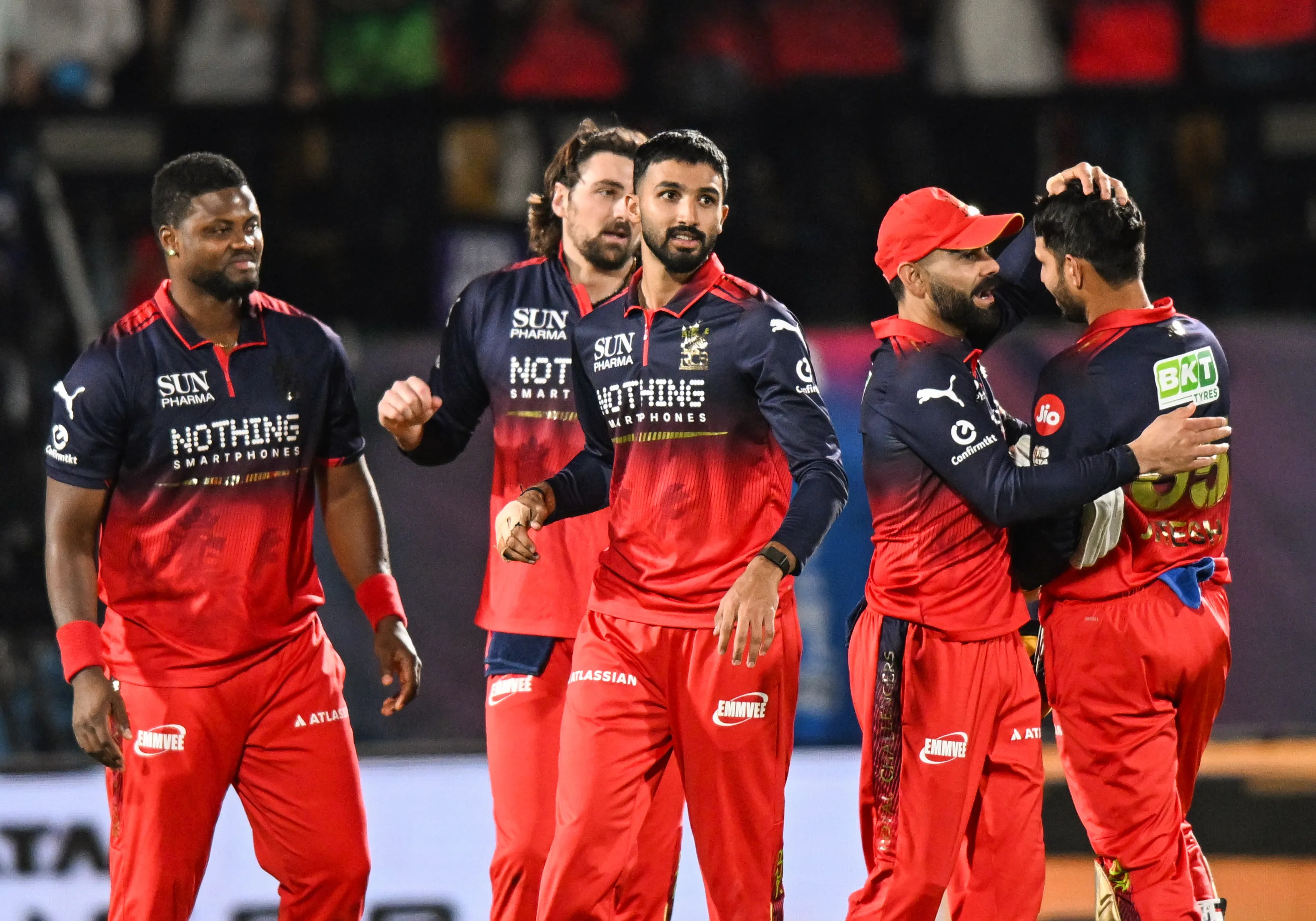 RCB Restrict GT to 155/8 in High-Stakes IPL 2026 Encounter
