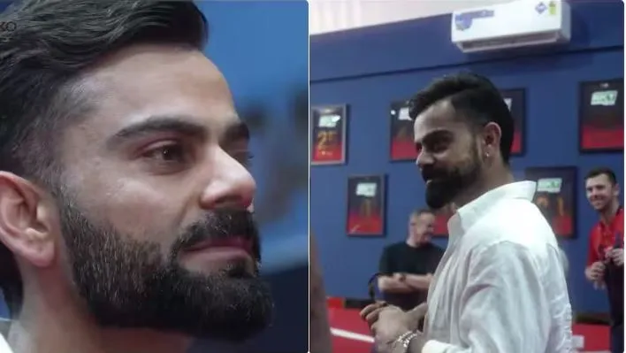 Virat Kohli Gets Emotional as RCB Head Physio Evan Speechly Bids Farewell After 18 Years