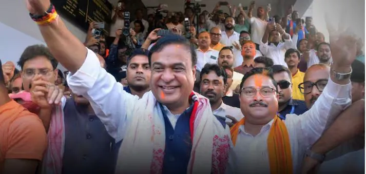 Assam Assembly election result 2026 Himanta Sarma shared picture on x
