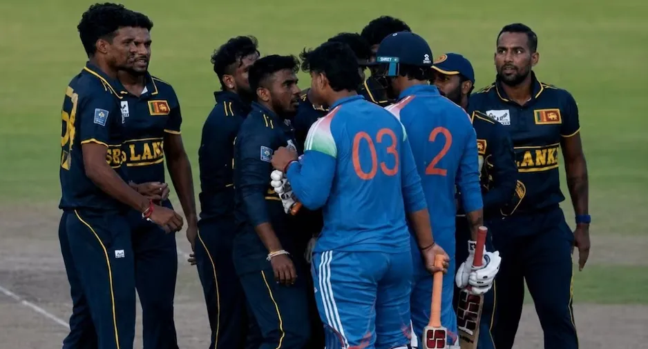 Vaibhav Sooryavanshi in Heated Exchange With Sri Lanka A Players After India A's Super Over Defeat