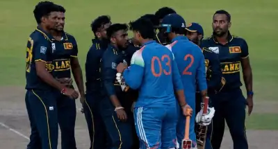 Vaibhav Sooryavanshi in Heated Exchange With Sri Lanka A Players After India A's Super Over Defeat