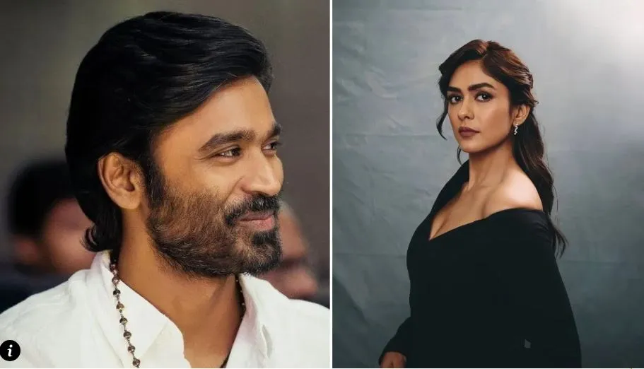 Dhanush and Mrunal Thakur Breakup Rumours Spark Buzz After Long-Term Dating Reports