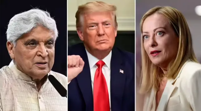 Donald Trump Faces Criticism From Javed Akhtar Over Giorgia Meloni Claim