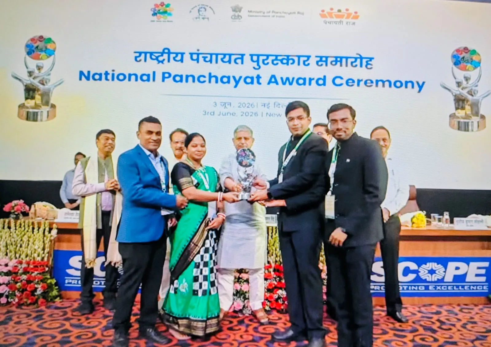 Ganjam Shines Again in Delhi, District Bags 3 Prestigious National Awards