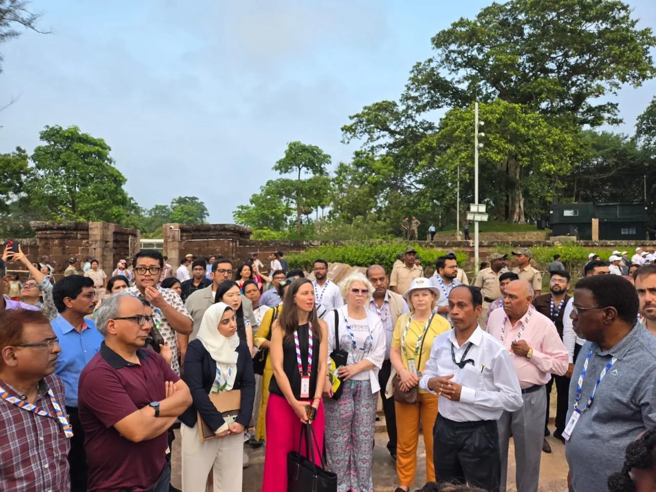 BRICS Delegation Visits Sun Temple and Byakhan Center, Showcasing Odisha’s Cultural Heritage