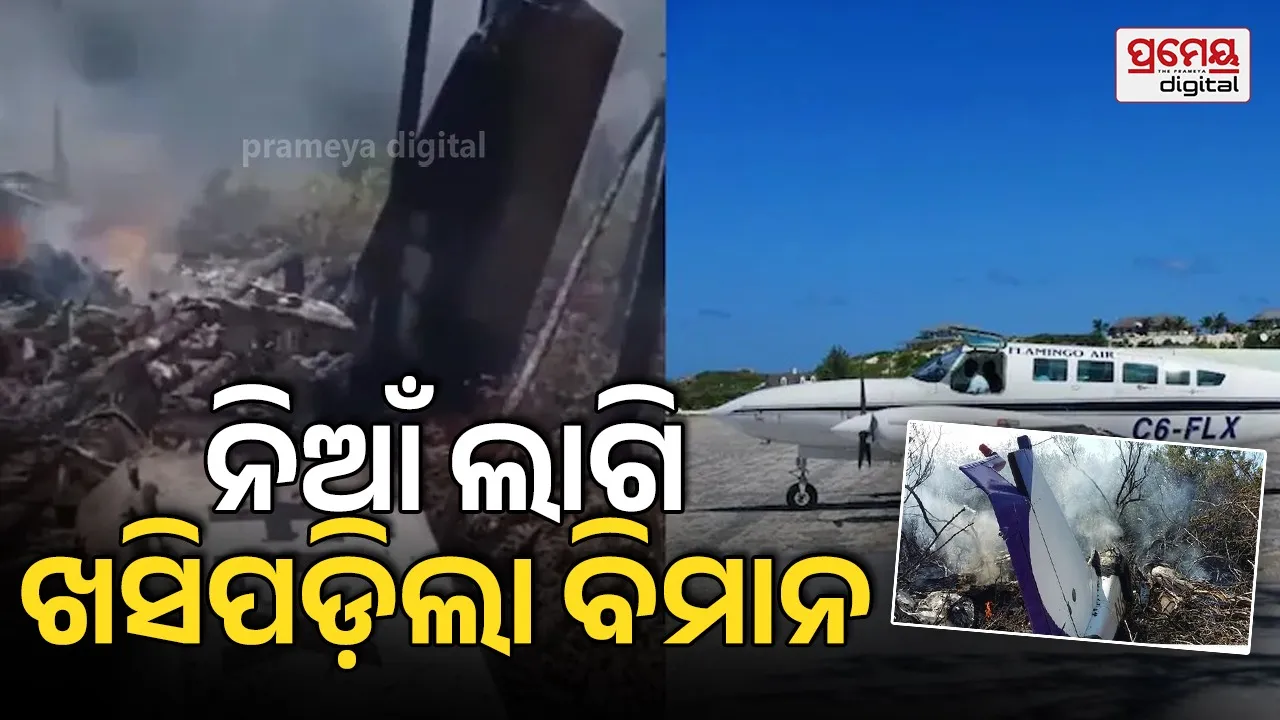 Plane Crash: ଭୟଙ୍କର ବିମାନ ଦୁର୍ଘଟଣା; ନିଆଁ ଲାଗି ମଝି ଆକାଶରୁ ଖସିପଡ଼ିଲା ପ୍ଲେମିଙ୍ଗୋ ପ୍ଲେନ୍, ୧୦ ମୃତ