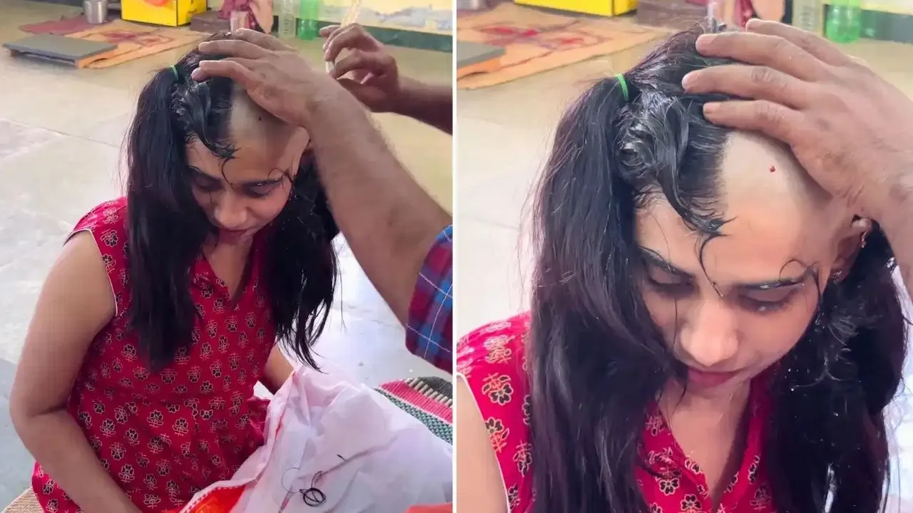 Girl shaves head viral video truth