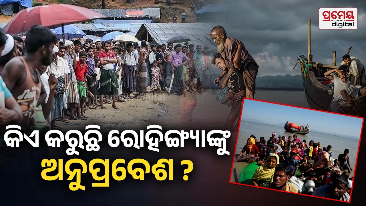 Rohingya Settlement India NGO Sindicate ED Action