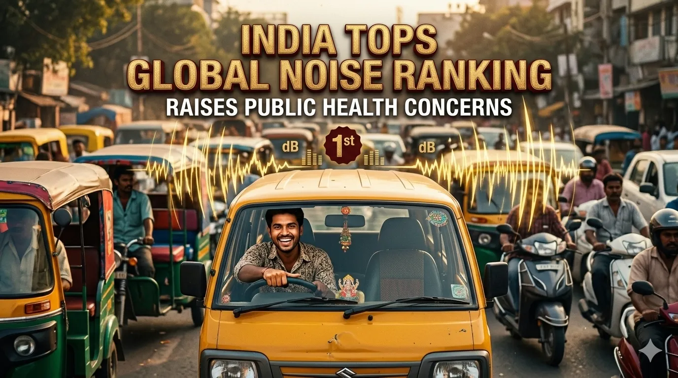 Noise pollution : ଶବ୍ଦପ୍ରିୟ ଭାରତୀୟ !