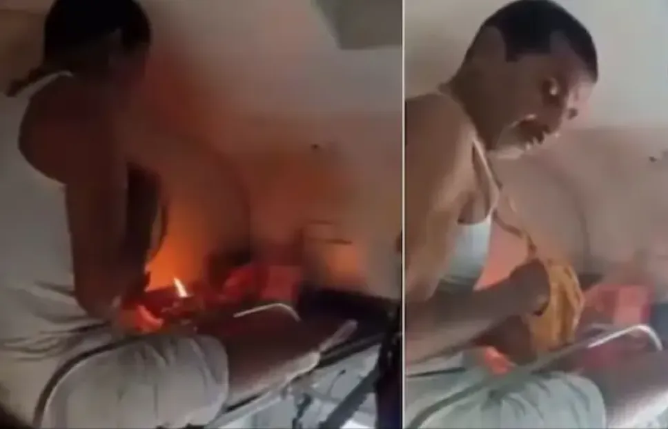 viral train video