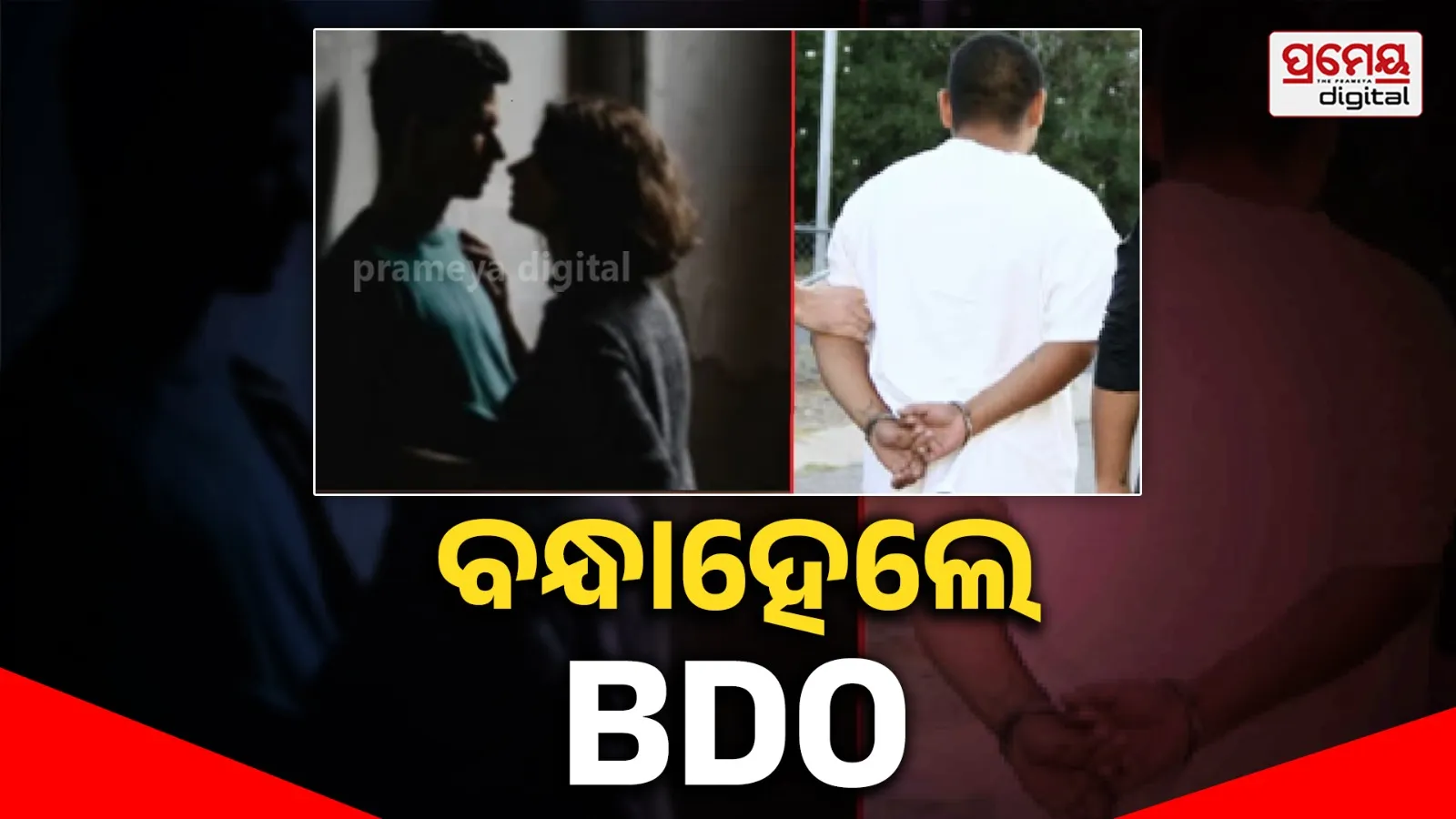 ଥିଲା କି ପରକୀୟା ପ୍ରୀତି ? ପତ୍ନୀଙ୍କ ସନ୍ଦେହଜକ ମୃତ୍ୟୁ ଘଟଣାରେ BDO ଗିରଫ