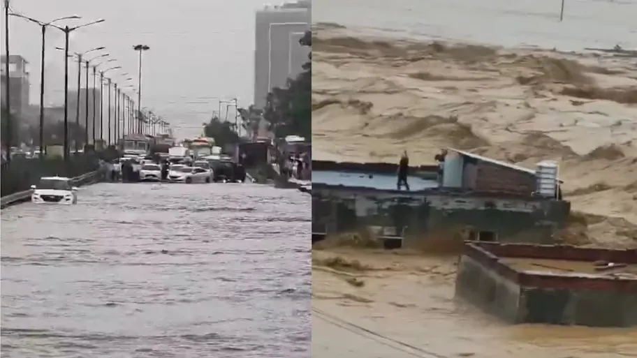 IMD Heavy Rainfall Thunderstorm Alert: ଜଳପ୍ରଳୟ; ଦିଲ୍ଲୀ ସମେତ ୧୭ ରାଜ୍ୟକୁ ରେଡ୍ ଆଲର୍ଟ, ସୁରଟରେ ୧୩ ମୃତ